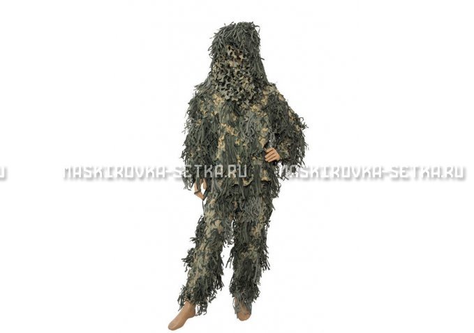 Маскировочный костюм Camosystems Леший Полынь – купить по цене 7500 руб. в интернет-магазине в городе Краснодар картинка 1