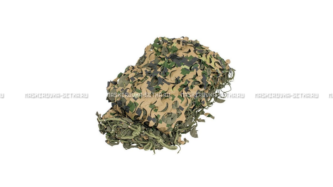 Массеть Camosystems Пейзаж-Профи Лес 3D 1,8х3 м  – купить по цене 3850 руб. в интернет-магазине в городе Краснодар картинка 6