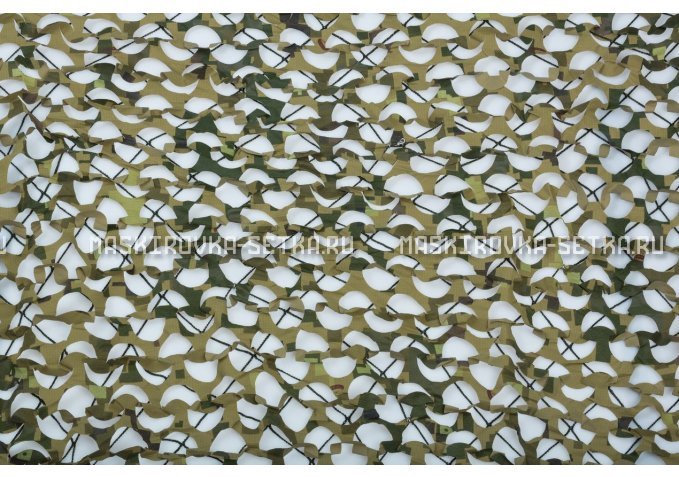 Массеть Camosystems Пейзаж-Профи Милитари 3D 1,8х6 м  – купить по цене 7700 руб. в интернет-магазине в городе Краснодар картинка 2
