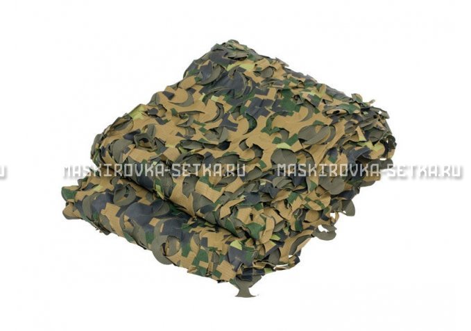 Сетка Camosystems Пейзаж Лес 3D 2,2х3 м  – купить по цене 3100 руб. в интернет-магазине в городе Краснодар картинка 1