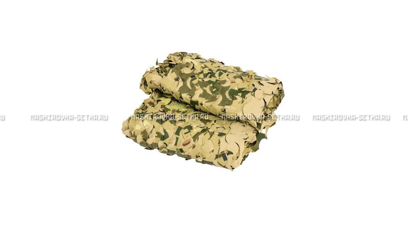 Сетка Camosystems Пейзаж Милитари 3D 2,4х6 м  – купить по цене 6200 руб. в интернет-магазине в городе Краснодар картинка 6