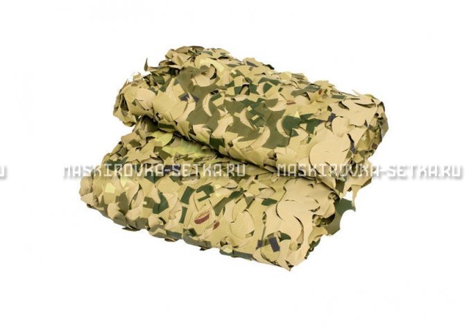 Сетка Camosystems Пейзаж Милитари 3D 2,4х6 м  – купить по цене 6200 руб. в интернет-магазине в городе Краснодар картинка 1