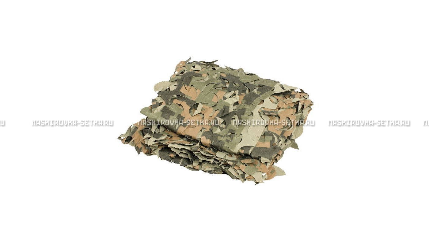Сетка Camosystems Пейзаж Полынь 3D 2,4х6 м  – купить по цене 6200 руб. в интернет-магазине в городе Краснодар картинка 6