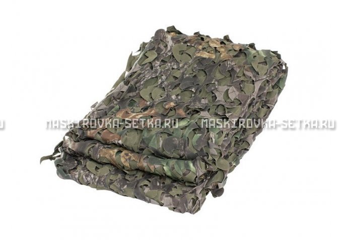 Сетка Camosystems Пейзаж Тайга 4D 2,4х6 м  – купить по цене 7200 руб. в интернет-магазине в городе Краснодар картинка 1