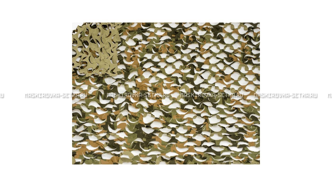Сетка Camosystems Пейзаж Полынь 3D 2,4х6 м  – купить по цене 6200 руб. в интернет-магазине в городе Краснодар картинка 7