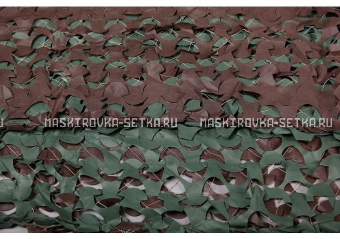 Маскировочная сетка Duck Expert Geo Лес 3D 2х6 м – купить по цене 8650 руб. в интернет-магазине в городе Краснодар картинка 3
