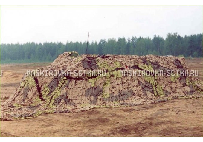Маскировочная сетка МКТ-4П Поле 3х6 м – купить по цене 8700 руб. в интернет-магазине в городе Краснодар картинка 1
