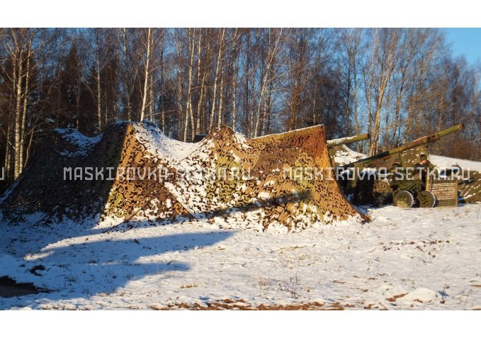 Маскировочная сеть МКТ-2П Поле 2х6 м – купить по цене 3500 руб. в интернет-магазине в городе Краснодар картинка 6