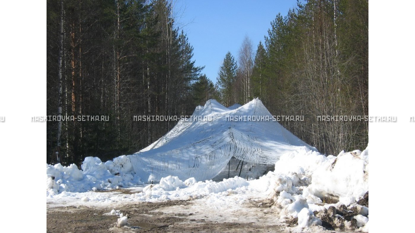 Маскировочный комплект МКТ-2С Снег 9х12 м – купить по цене 33200 руб. в интернет-магазине в городе Краснодар картинка 26