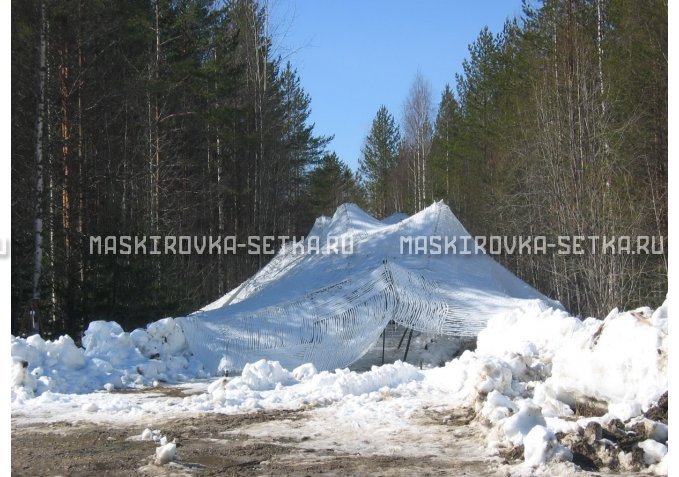 Маскировочный комплект МКТ-2С Снег 9х12 м – купить по цене 33200 руб. в интернет-магазине в городе Краснодар картинка 3