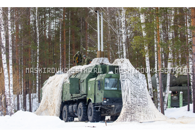 Маскировочный комплект МКТ-2С Снег 9х12 м – купить по цене 33200 руб. в интернет-магазине в городе Краснодар картинка 5
