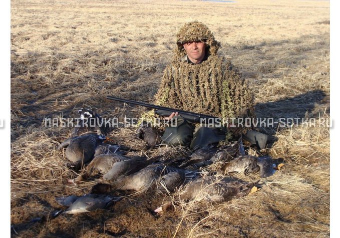 Маскировочная накидка Солома – купить по цене 2400 руб. в интернет-магазине в городе Краснодар картинка 1