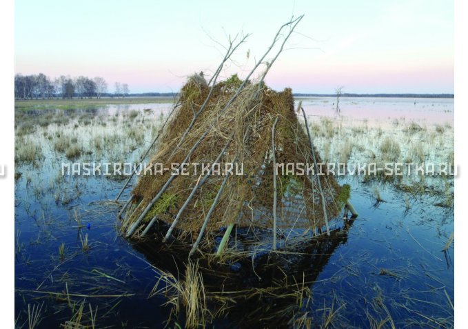 Маскировочная сетка МКТ-3П Солома 2х3 м – купить по цене 3750 руб. в интернет-магазине в городе Краснодар картинка 3